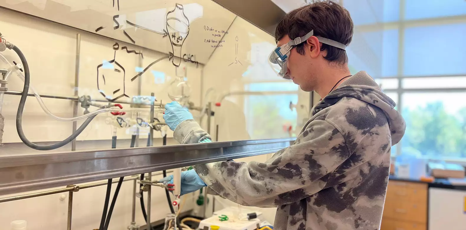 Image for news story: Fluorescent Dyes Lighting Up the Chemistry Lab