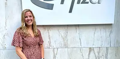 Image for news story: Pfizer Internship Combines Love of Science, People