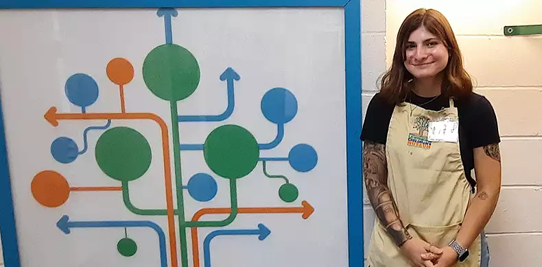 Image for news story: Service Program Leads to Internship — in Less Than a Year