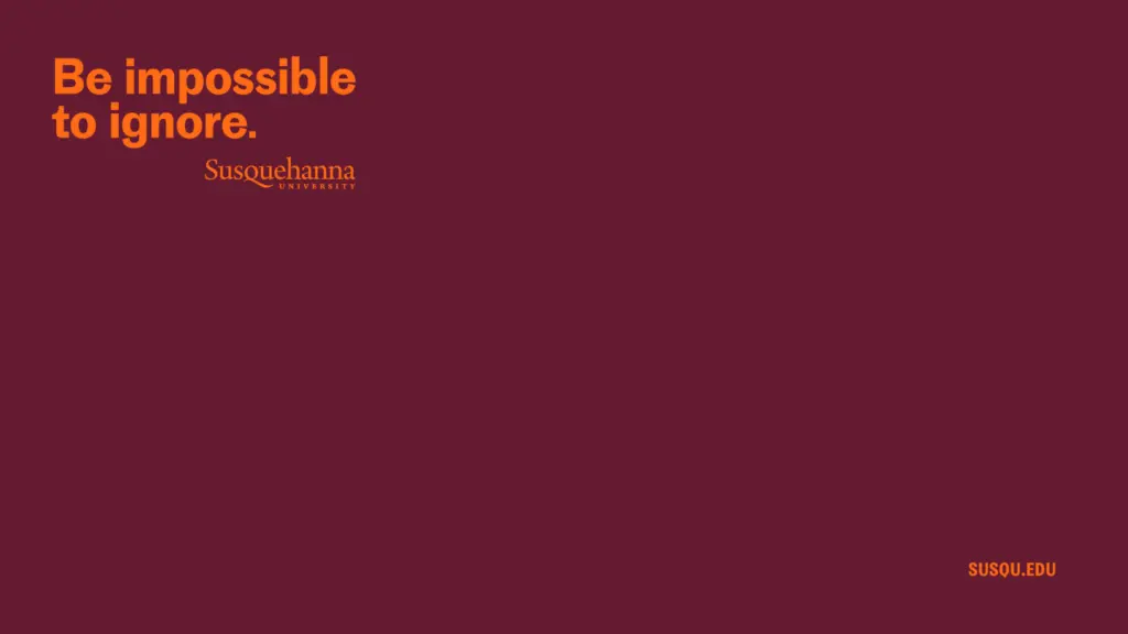 Maroon background with the text 