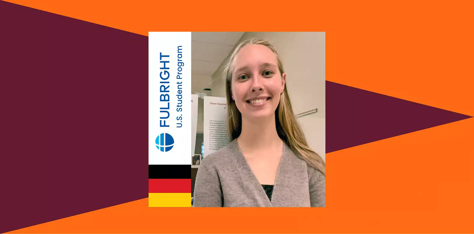 Image for news story: Senior Awarded Fulbright to Germany