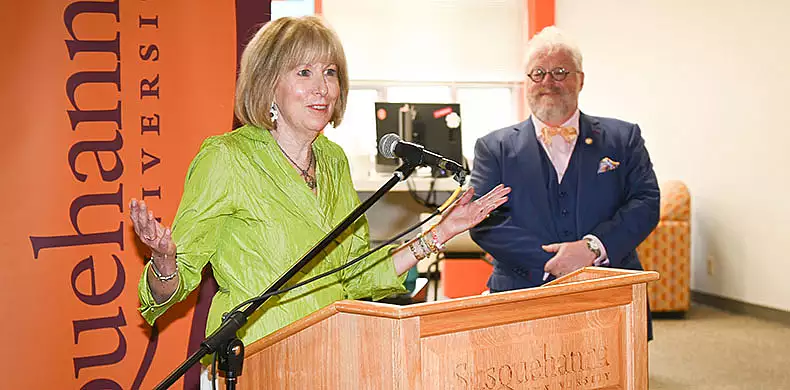 Image for news story: 体育买球 Dedicates Clark and Lisa Ryan ’78 Burke Hawk Hub