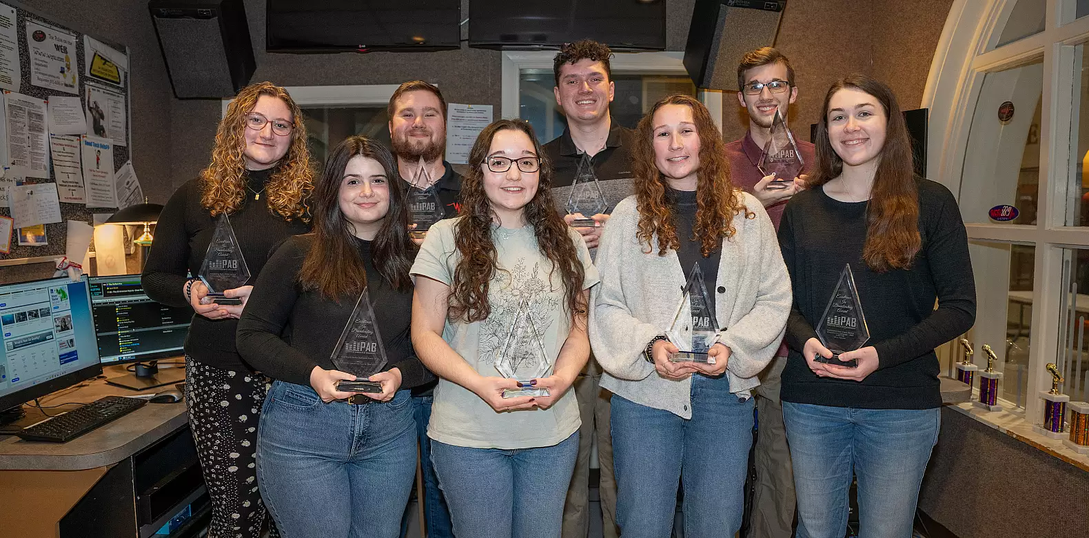 Image for news story: WQSU honored with broadcasting awards