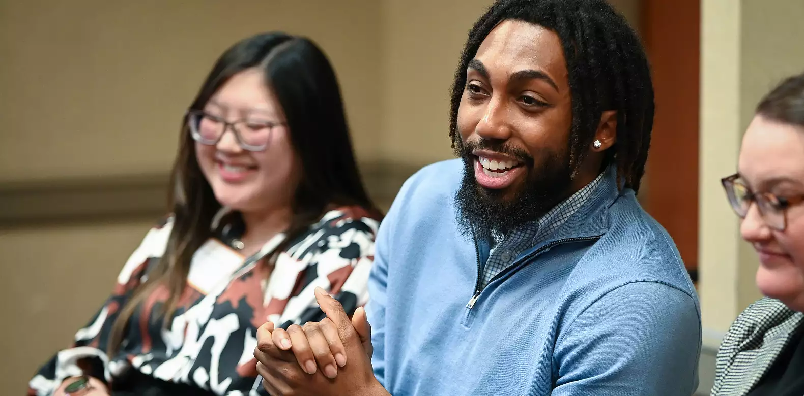 Image for news story: Alumni offer hand up at Break Through career conference