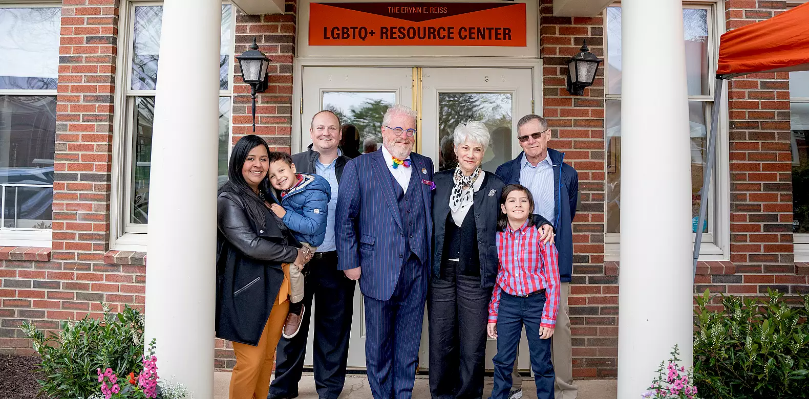 Image for news story: 体育买球 dedicates Erynn E. Reiss LGBTQ+ Resource Center