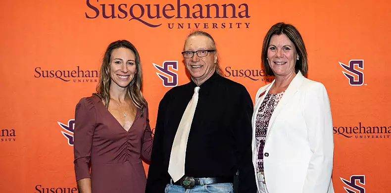 Image for news story: Three honored for service to university