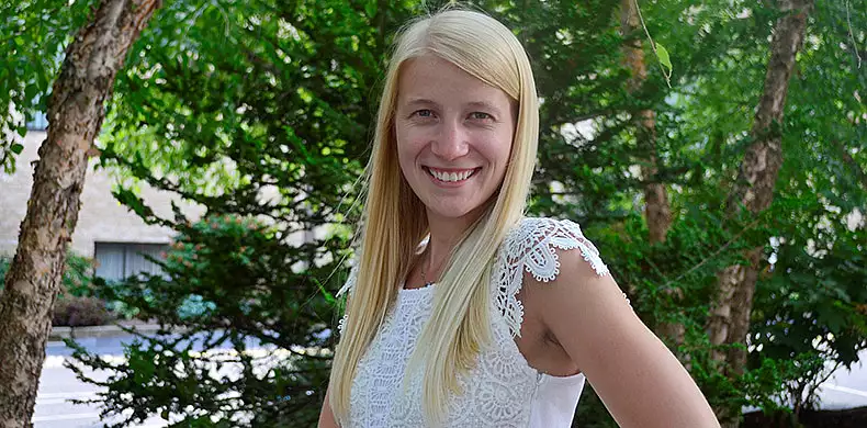 Image for news story: Recent Grad Thrives in Marketing World