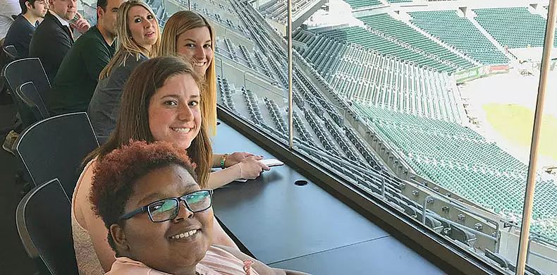 Image for news story: SU Awarded Chapter in Association for Women in Sports Media