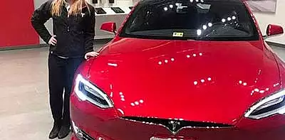 Image for news story: Senior Seizes Opportunity With Tesla