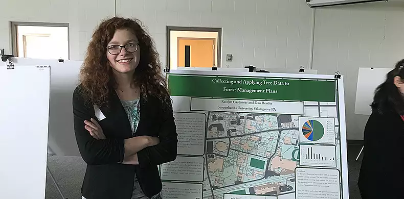 Image for news story: Triple Major Works with Freshwater Research Institute