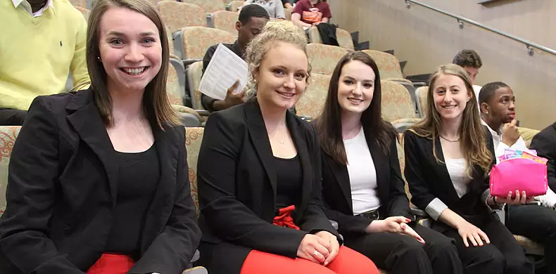 Image for news story: Four Qualify for National Business Pitch Competition