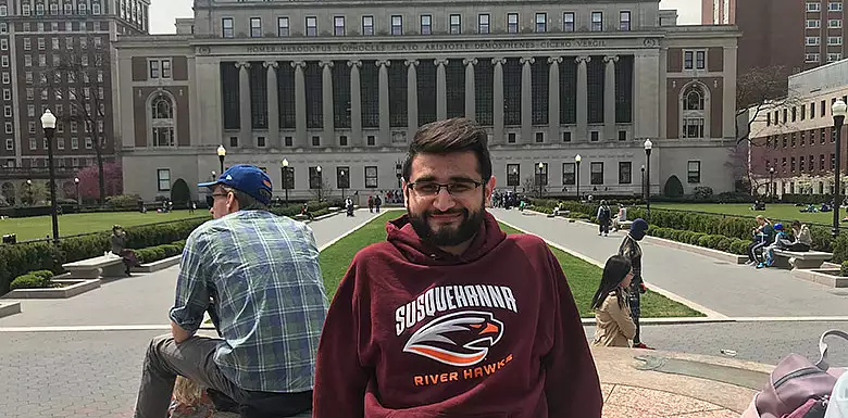 Image for news story: Physics Major Studying in 3+2 Engineering Program at Columbia