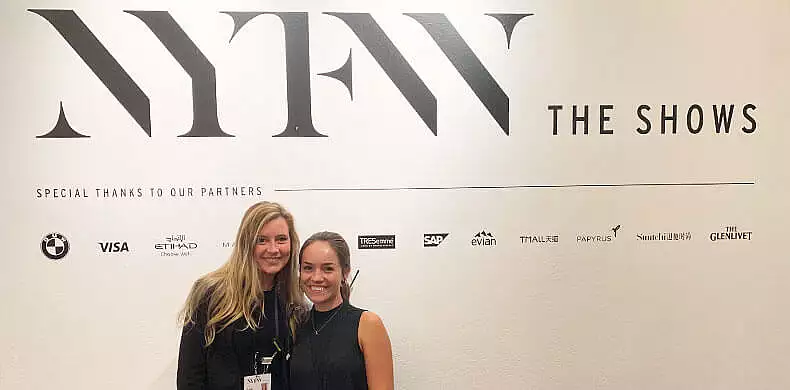 Image for news story: Students Intern at NY Fashion Week