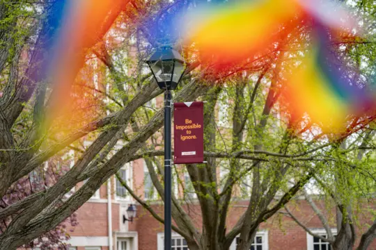 A red banner with the text 