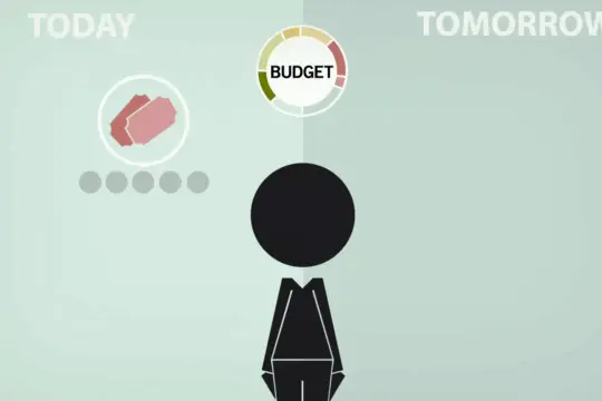 A simplified illustration shows a person examining a red ticket labeled 