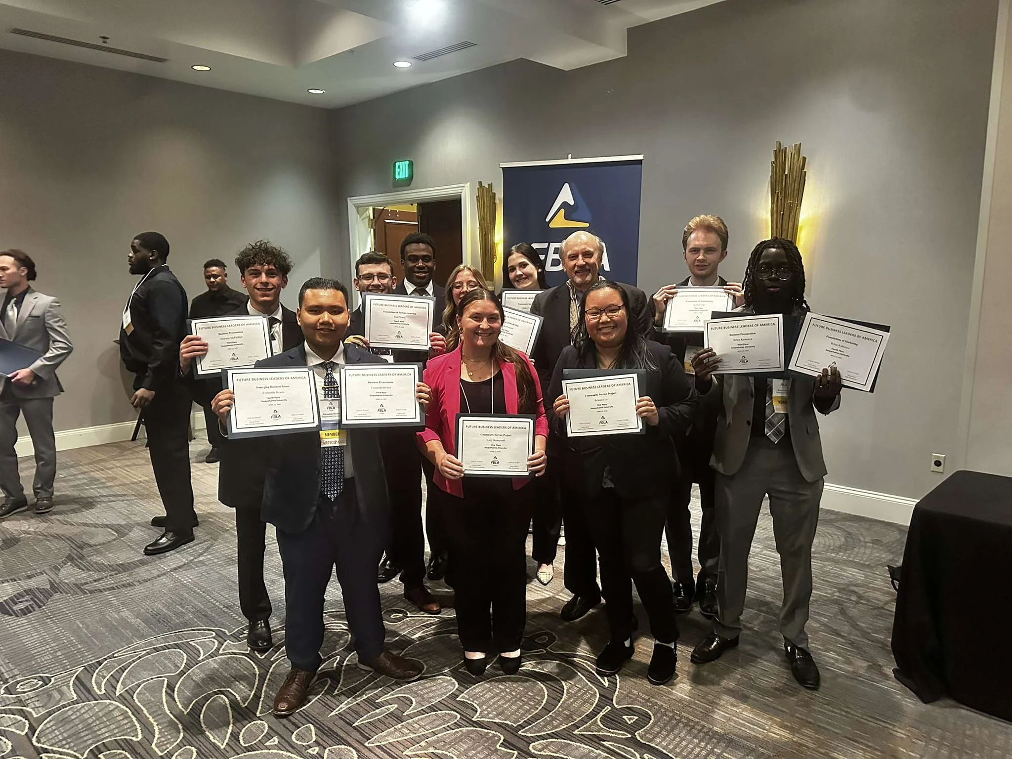 Image for news story: Students wow at FBLA state leadership conference